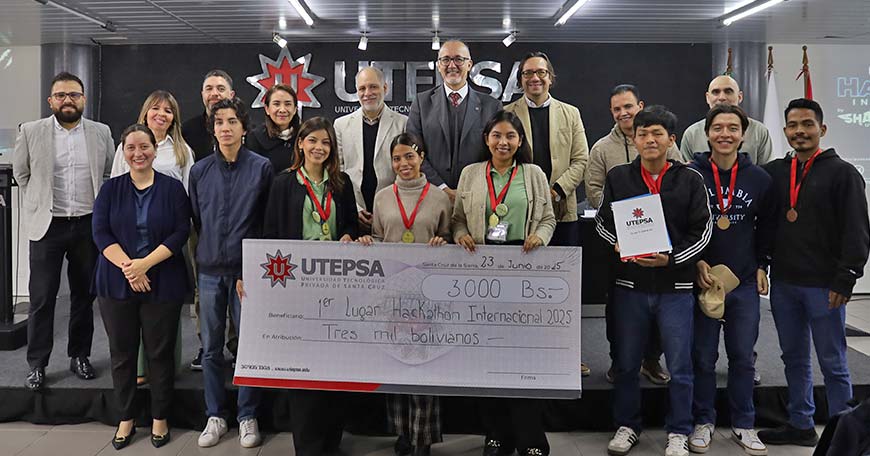 Premiación 4ta versión Hackathon Internacional